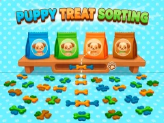 Puppy Treat Sorting — δωρεάν online παιχνίδι