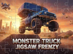 Monster Truck Jigsaw Frenzy — δωρεάν online παιχνίδι