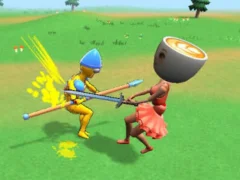 Ragdoll Arena! Fun Spear Battle! — δωρεάν online παιχνίδι