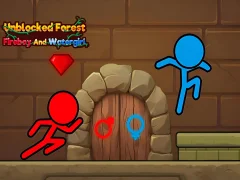 Unblocked Forest Fireboy and Watergirl — δωρεάν online παιχνίδι