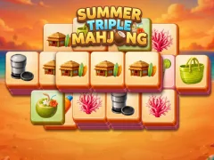 Summer Triple Mahjong — δωρεάν online παιχνίδι
