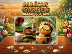 Mojicon Garden Jigsaw Solitaire! — δωρεάν online παιχνίδι