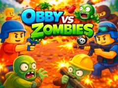 Obby vs Zombies — δωρεάν online παιχνίδι