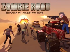 Zombie Road: Shooter with Destruction — δωρεάν online παιχνίδι
