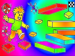 Coloring Book: Roblox Obby Runner — δωρεάν online παιχνίδι