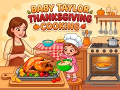 Baby Taylor Thanksgiving Cooking — δωρεάν online παιχνίδι