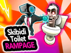 Skibidi Toilet Rampage — δωρεάν online παιχνίδι