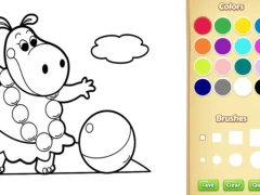 Baby Farm Animals Coloring Book for Kids — δωρεάν online παιχνίδι