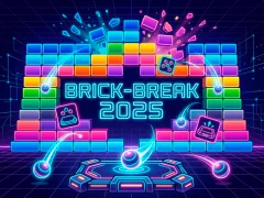 Brick-Break 2025 — δωρεάν online παιχνίδι