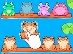 Sorting frogs — δωρεάν online παιχνίδι