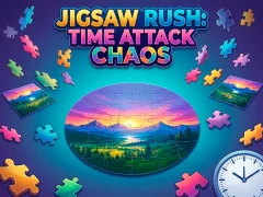 Jigsaw Rush Time Attack Chaos — δωρεάν online παιχνίδι