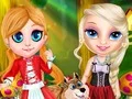 Little Elsa In Red Hood — δωρεάν online παιχνίδι