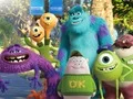 Monsters University Tic-Tac-Throw — δωρεάν online παιχνίδι