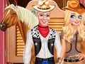 Frozen Couple Cowboy Style — δωρεάν online παιχνίδι