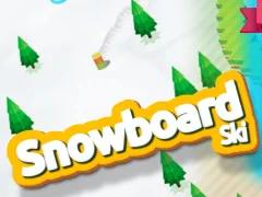 Snowboard and skis — δωρεάν online παιχνίδι