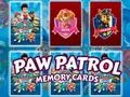 Paw Patrol Memory Cards — δωρεάν online παιχνίδι