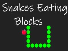 Snakes Eating Blocks — δωρεάν online παιχνίδι