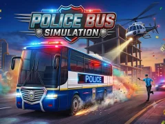 Police Bus Simulation — δωρεάν online παιχνίδι