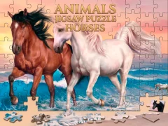Animals Jigsaw Puzzle Horses — δωρεάν online παιχνίδι