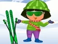 Dora Ski Dress up — δωρεάν online παιχνίδι