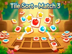 Tile Sort - Match 3 — δωρεάν online παιχνίδι
