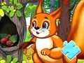 Jigsaw Puzzle: Squirrel Hide Food — δωρεάν online παιχνίδι