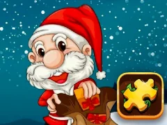 Santa Claus Puzzle Time — δωρεάν online παιχνίδι