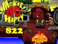 Monkey Go Happy Stage 822 — δωρεάν online παιχνίδι