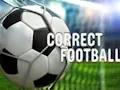 Correct football — δωρεάν online παιχνίδι