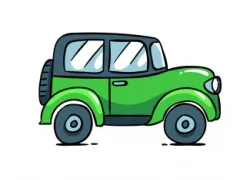 Cartoon Cars Spot The Difference — δωρεάν online παιχνίδι