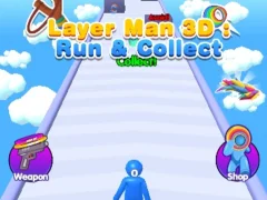 Layer Man 3d Run Collect — δωρεάν online παιχνίδι