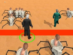 Cameraman vs Skibidi Survival — δωρεάν online παιχνίδι