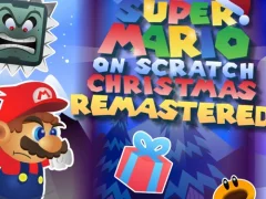 Super Mario on Scratch Christmas Remastered — δωρεάν online παιχνίδι