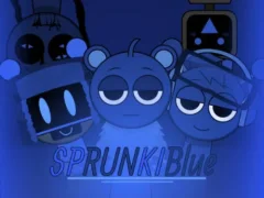 Sprunki Blue Mod — δωρεάν online παιχνίδι