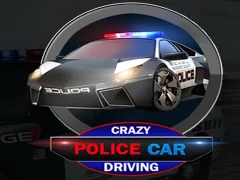 Crazy Police Car Driving — δωρεάν online παιχνίδι