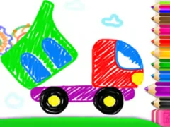 Toddler Drawing: Tanker Truck — δωρεάν online παιχνίδι