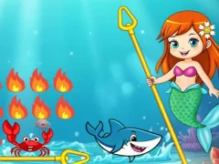 Princess vs Shark — δωρεάν online παιχνίδι