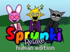 Sprunki Retake: Human Edition — δωρεάν online παιχνίδι