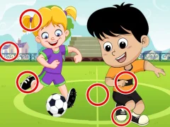 Soccer Differences — δωρεάν online παιχνίδι
