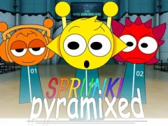 Sprunki Pyramixed: Squid Game — δωρεάν online παιχνίδι