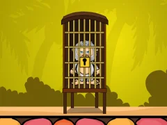 Rescue the Cute White Monkey — δωρεάν online παιχνίδι
