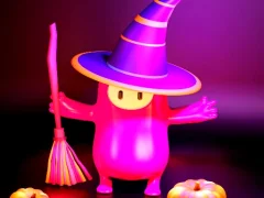 Fall Guys Halloween Puzzle — δωρεάν online παιχνίδι