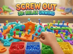 Screw Out 3D: Relax Unwind — δωρεάν online παιχνίδι