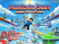 Parkour Obby Jump to Victory — δωρεάν online παιχνίδι