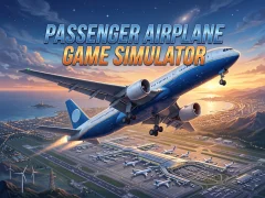 Passenger Airplane Game Simulator — δωρεάν online παιχνίδι