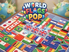 World Flags Pop — δωρεάν online παιχνίδι