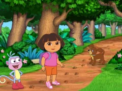 Dora the Explorer Find Those Puppies — δωρεάν online παιχνίδι