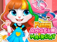 Funny Angela Haircut — δωρεάν online παιχνίδι