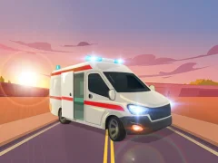 Ambulance Traffic Drive — δωρεάν online παιχνίδι