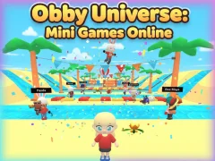 Obby Universe: Mini Games Online — δωρεάν online παιχνίδι